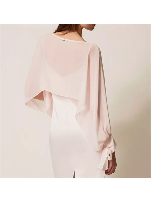 Blusa cropped in georgette TWINSET | 261TP2791.00570